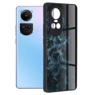 Husa pentru Oppo Reno10 / Reno10 Pro - Techsuit Glaze Series - Blue Nebula foto