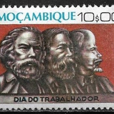 Mozambic 1980 - Ziua Muncii 1v.neuzat,perfecta stare(z)