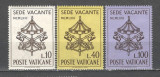 Vatican.1963 Sede vacante-Moartea Papei Ioan XXIII SV.438, Nestampilat
