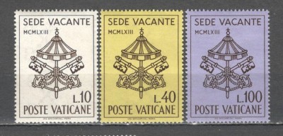 Vatican.1963 Sede vacante-Moartea Papei Ioan XXIII SV.438 foto