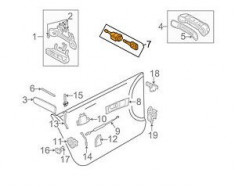 Cilindru Incuietoare Vw 107837063BD foto