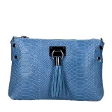 Cumpara ieftin Geanta dama Theresa GT1748, piele naturala, Jeans