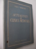 Actualitati de clinica medicala - V. Dimitriu