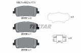TEXTAR 2615701 Q+ set placute frana,frana disc
