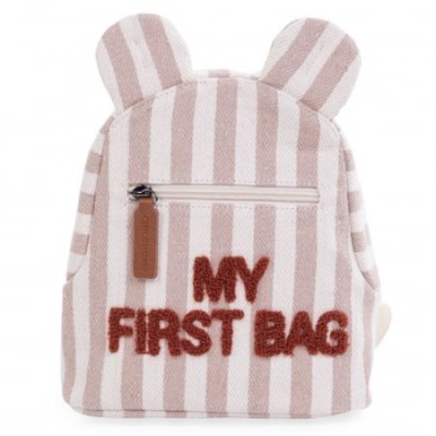 Rucsac pentru copii Childhome My First Bag Nude Alb foto