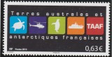 Taaf 2013 - simboluri , Dantelat,MNH, Mi.829 I - 833 I, Transporturi, Nestampilat