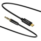 CABLU AUDIO Baseus Yiven, 1 x USB Type-C (T) la 1 x Jack 3.5mm (T), lungime cablu 1.2m, negru &quot;CAM01-01&quot; (timbru verde 0.18 lei) - 6953156262553