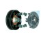 Cupla magnetica ambreiaj compresor A/C diametru 110 mm cu 4 caneluri, tip Denso 7SEU17C pentru BMW Seria 5 E60/E61 2003-2010 motor 2, 0d, Seria 7 E65