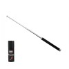 Set Baston Telescopic Pliabil DEPOX 65 cm si Spray Paralizant 60 ml, Argintiu, Metal, Cu Husa