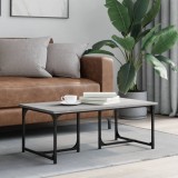VidaXL Măsuță de cafea, gri sonoma, 90x50x35 cm, lemn prelucrat 835402