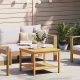 vidaXL Masă laterală Ulei Natural 60 x 60 x 45 cm Lemn Solid de Acacia 42026787