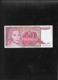 Iugoslavia Yugoslavia 100000 dinara dinari 1989 seria5088438 uzata