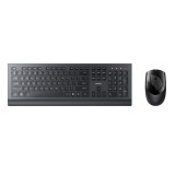 Kit tastatura si mouse wireless yesido 2.4g connection, ergonomic design, black