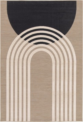Covor Belgian, Rio 24533, Bej/Negru, Diverse Dimensiuni - 200x290 cm foto