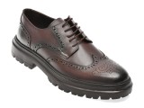 Pantofi eleganti OTTER maro, RG03, din piele naturala