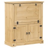 Cumpara ieftin Dulap de vinuri &bdquo;Corona&rdquo;, 97x45x114 cm, lemn masiv de pin