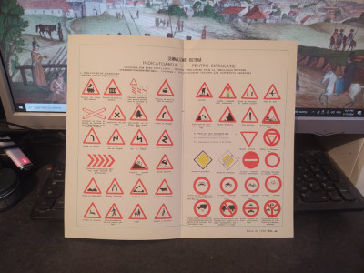 Semnalizare rutieră. Indicatoarele pentru circulație, partea 1, c. 1970, 109 foto