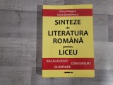Sinteze de literatura romana pentru liceu de Elena Neagoe, Dana Dumitrescu