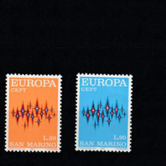 San Marino 1972-Europa CEPT,MNH.Mi.997-998