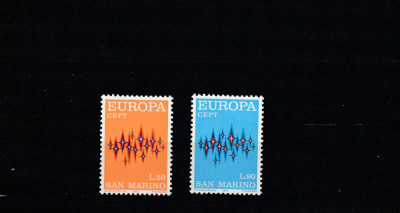 San Marino 1972-Europa CEPT,MNH.Mi.997-998 foto