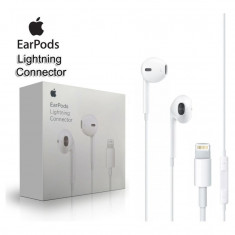 Casti Handsfree cu Microfon Apple iPhone iPad iPod EarPods Lightning