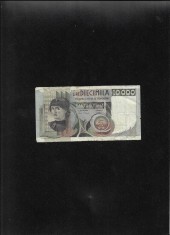 Italia 10000 10.000 lire 1978 seria062315 uzata foto