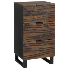 vidaXL Bufet cu sertar Maro 40 x 33 x 75 cm Lemn masiv de mango
