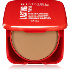 Rimmel Lasting Finish Buildable Coverage pudră compactă culoare 008 Soft Beige 7 g