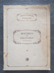 Boethius si Salvianus - Scrieri (Parinti si scriitori bisericesti 72) foto