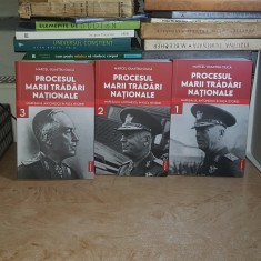 MARCEL-DUMITRU CIUCA - PROCESUL MARII TRADARI NATIONALE : MARESALUL ANTONESCU IN FATA ISTORIEI ( 3 VOL. ) , 2022 *