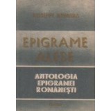 Epigrame alese - Antologia epigramei romanesti