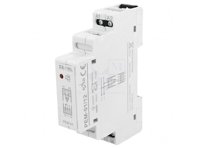 Releu monostabil SPDT 12VAC/12VDC