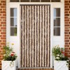 Perdea Insecte Chenille vidaXL 100x230 cm Bej Maro Deschisa - Protectie Anti-Insecte, Izolare Termica, Usor de Curatat