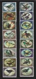 ZAMBIA 1994-PASARI-SERIE DE 16 TIMBRE NESTAMPILATE MNH
