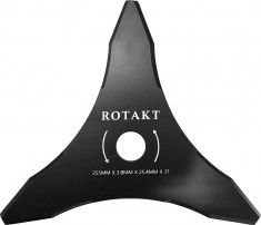 Cutit cosire pentru motocoasa, 3 taisuri, 255?25.4x3mm RODT03253 foto