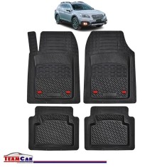 Covorase Auto TeamCar&reg; Tip Tavita Compatibile Subaru Outback V (2014&ndash;2020) Negru Material Rezistent