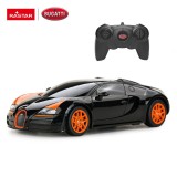 MASINA CU TELECOMANDA BUGATTI GRAND SPORT VITESSE NEGRU CU SCARA 1 LA 24