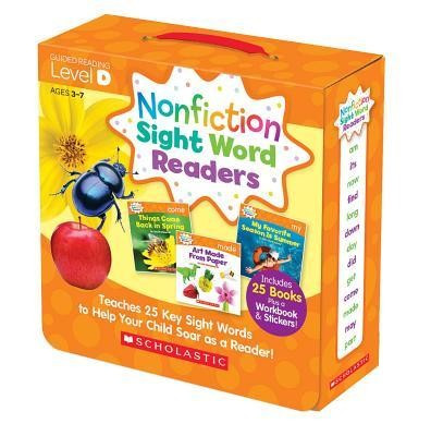 Nonfiction Sight Word Readers Parent Pack Level D: Teaches 25 Key Sight Words to Help Your Child Soar as a Reader! foto