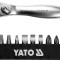 YATO Clichet cu biti 1/4 11 piese