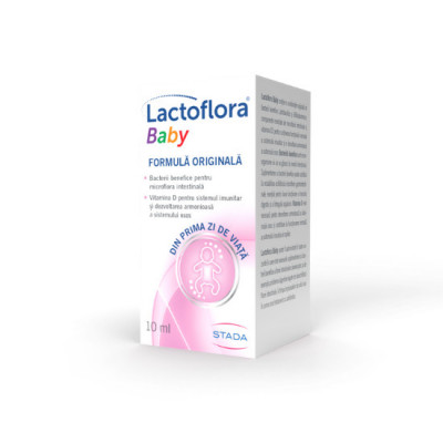 Lactoflora Baby picaturi, 10 ml, Stada foto
