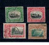 British North Borneo - Mic lot timbre stampilate