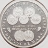 533 Germania 10 mark 1998 Deutsche Mark - F - km 195 UNC argint, Europa