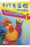 Citesc pe silabe, colorez. Punguta cu doi bani, Autor Anonim