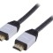 Cablu HDMI Textil Negru 3m