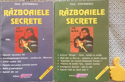 Razboaiele secrete, vol. 1+2 Paul Stefanescu foto
