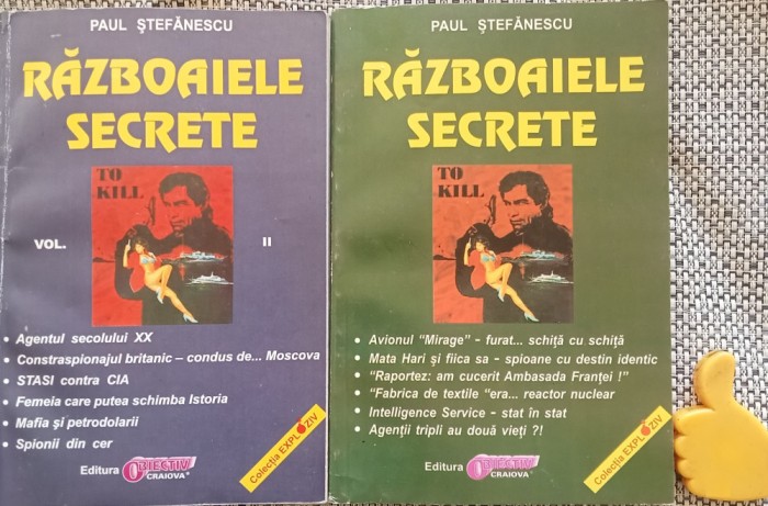 Razboaiele secrete, vol. 1+2 Paul Stefanescu
