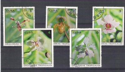 Cuba 1973 Flowers, Orchids G.008 foto