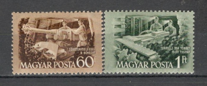 Ungaria.1952 Ziua minerilor XU.46
