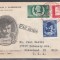 ROMANIA 1952 LP 321 I. L. CARAGIALE SERIE LP 325 PLANUL CINCINAL SUPRATIPAR VALOAREA 35 BANI/3 LEI SI 1 LEU/35 LEI IN BLOC DE 4 TIMBRE/PLIC