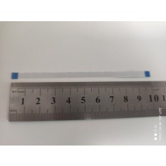 Cablu panglica AWM 20624 80C 60V VW-1, 0.5mm latime intre pini, 8 pini fata fata, 10cm lungime